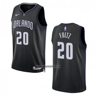 Maillot Orlando Magic Markelle Fultz NO 20 Ville 2022-23 Noir