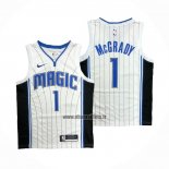 Maillot Orlando Magic Tracy McGrady NO 1 Association Blanc