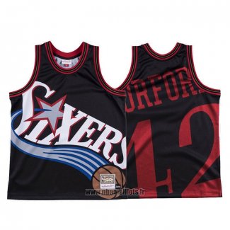 Maillot Philadelphia 76ers Al Horford NO 3 Mitchell & Ness Big Face Noir