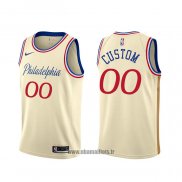 Maillot Philadelphia 76ers Personnalise Ville Crema