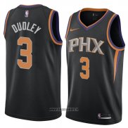 Maillot Phoenix Suns Jarouge Dudley No 3 Statement 2018 Noir