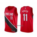 Maillot Portland Trail Blazers Enes Kanter No 11 Statement Rouge