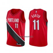 Maillot Portland Trail Blazers Enes Kanter No 11 Statement Rouge