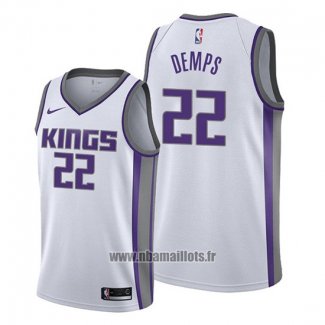 Maillot Sacramento Kings Cody Demps No 22 Association Blanc