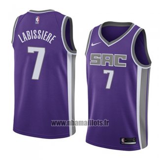 Maillot Sacramento Kings Skal Labissiere No 7 Icon 2018 Volet