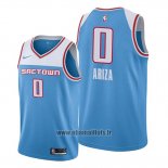 Maillot Sacramento Kings Trevor Ariza No 0 Ville Bleu