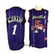 Maillot Tornto Raptors Tracy Mcgrady NO 1 Retro Volet