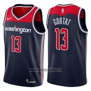 Maillot Washington Wizards Marcin Gortat No 13 Statement 2017-18 Bleu