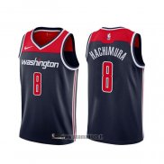 Maillot Washington Wizards Rui Hachimura NO 8 Statement 2019-20 Bleu