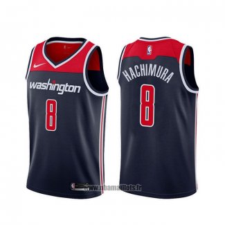 Maillot Washington Wizards Rui Hachimura NO 8 Statement 2019-20 Bleu