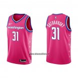 Maillot Washington Wizards Tomas Satoransky NO 31 Ville 2022-23 Rosa