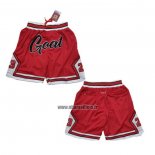 Short Chicago Bulls Michael Jordan Just Don Rouge