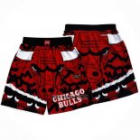 Short Chicago Bulls Mitchell & Ness Rouge Noir