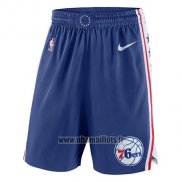 Short Philadelphia 76ers 2017-18 Bleu