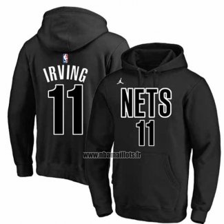 Veste a Capuche Brooklyn Nets Kyrie Irving Statement 2022-23 Noir