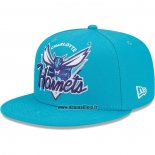 Casquette Charlotte Hornets Tip Off 9FIFTY Snapback Bleu