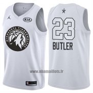 Maillot All Star 2018 Minnesota Timberwolves Jimmy Butler No 23 Blanc