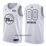 Maillot All Star 2018 Philadelphia 76ers Nike Personnalise Blanc