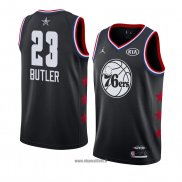 Maillot All Star 2019 Philadelphia 76ers Jimmy Butler No 23 Noir