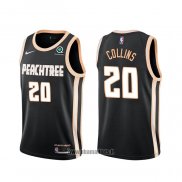 Maillot Atlanta Hawks John Collins NO 20 Ville Noir