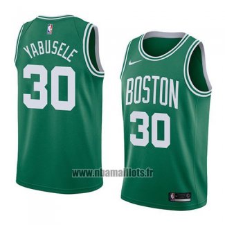 Maillot Boston Celtics Guerschon Yabusele No 30 Icon 2018 Vert