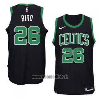 Maillot Boston Celtics Jabari Bird No 26 Statement 2018 Noir