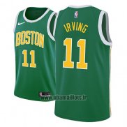 Maillot Boston Celtics Kyrie Irving No 11 Earned 2018-19 Vert