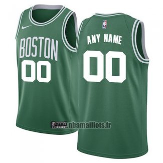 Maillot Boston Celtics Personnalise Icon 2017-18 Vert