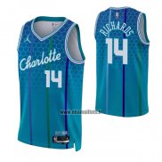 Maillot Charlotte Hornets Nick Richards NO 14 Ville 2021-22 Bleu