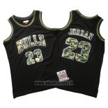 Maillot Chicago Bulls Michael Jordan No 23 Hardwood Noir