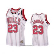 Maillot Chicago Bulls Michael Jordan No 23 Reload Hardwood Classics Blanc