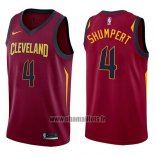 Maillot Cleveland Cavaliers Iman Shumpert No 4 Swingman Icon 2017-18 Rouge