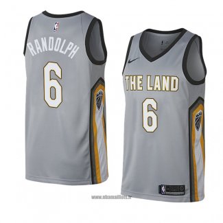 Maillot Cleveland Cavaliers Levi Randolph No 6 Ville 2018 Gris