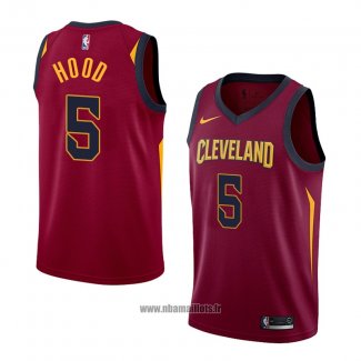 Maillot Cleveland Cavaliers Rodney Hood No 5 Icon 2018 Rouge