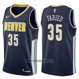 Maillot Denver Nuggets Kenneth Faried No 35 Icon 2017-18 Bleu