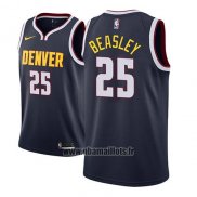 Maillot Denver Nuggets Malik Beasley No 25 Icon 2018-19 Bleu