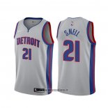 Maillot Detroit Pistons Tony Snell NO 21 Statement 2019-20 Gris