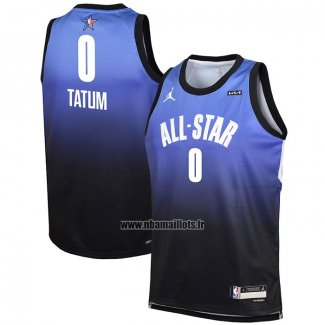 Maillot Enfant All Star 2023 Boston Celtics Jayson Tatum NO 0 Bleu