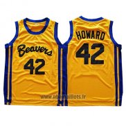 Maillot Film Beavers Dwight Howard No 42 Jaune