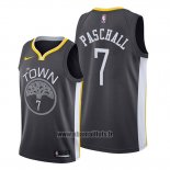 Maillot Golden State Warriors Eric Paschall No 7 Statement 2019-20 Noir