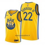 Maillot Golden State Warriors Glenn Robinson Iii No 22 Ville Jaune