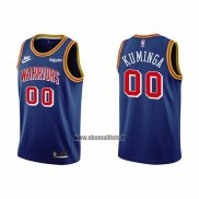 Maillot Golden State Warriors Jonathan Kuminga NO 00 75th Anniversary Bleu