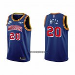 Maillot Golden State Warriors Jordan Bell NO 20 75th Anniversary Bleu