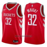 Maillot Houston Rockets Brandan Wright No 32 Icon 2017-18 Rouge
