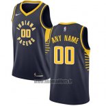 Maillot Indiana Pacers Personnalise 2017-18 Noir