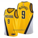 Maillot Indiana Pacers T.j. Mcconnell No 9 Statement Edition Jaune
