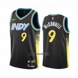 Maillot Indiana Pacers T.j. Mcconnell No 9 Statement Edition Jaune