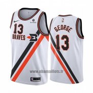 Maillot Los Angeles Clippers Paul George No 13 Classic 2019-20 Blanc
