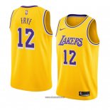 Maillot Los Angeles Lakers Channing Frye No 12 Icon 2018-19 Jaune