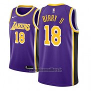 Maillot Los Angeles Lakers Joel Berry Ii No 18 Statement 2018-19 Volet